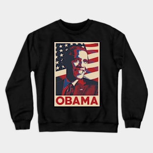 Barack Obama Pop Art Style Crewneck Sweatshirt